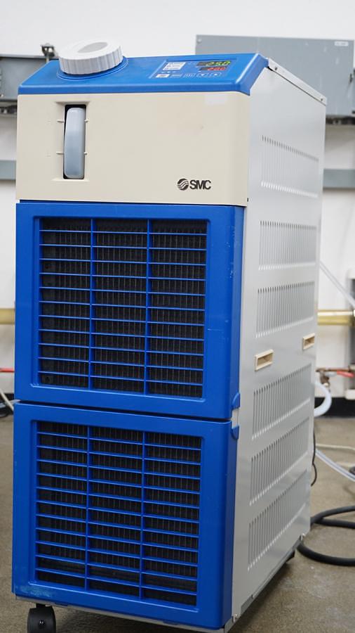 Preowned 2019 SMC HRS 050-AF-20-M Air cooled chiller with 5Kw capacity