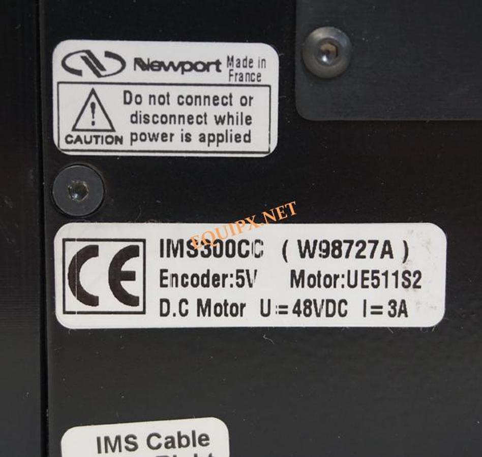 Used Newport IMS 300CC Motorized Linear Stage with 300mm (12in) travel ESP compatible