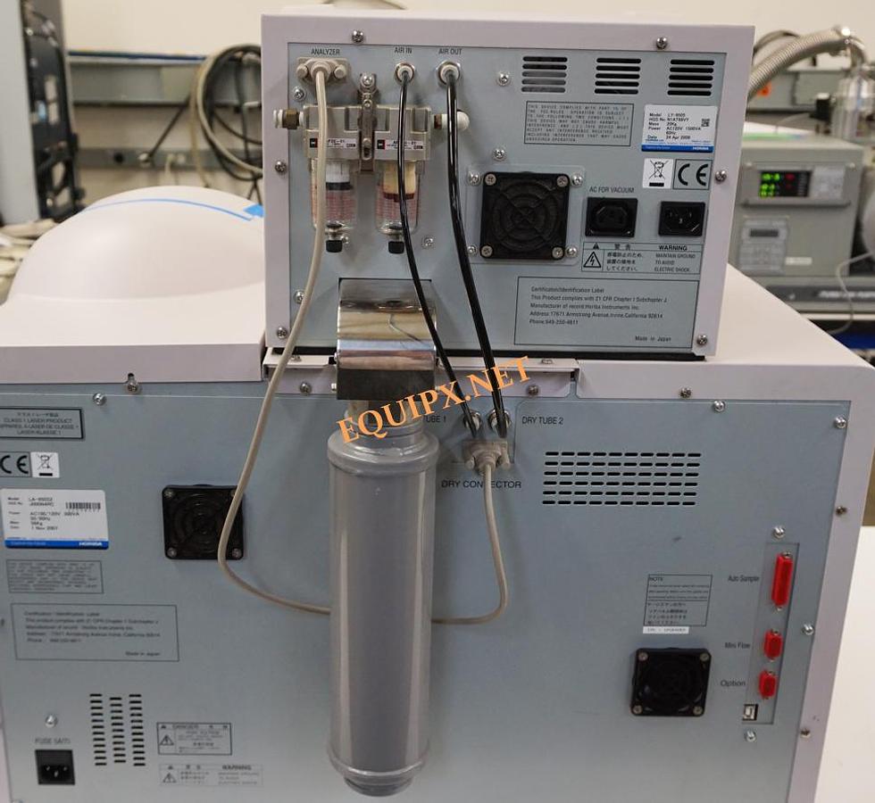 Used Horiba LA950S2 laser scattering particle analyzer with LY-9505 powder jet dry feeder (2007)