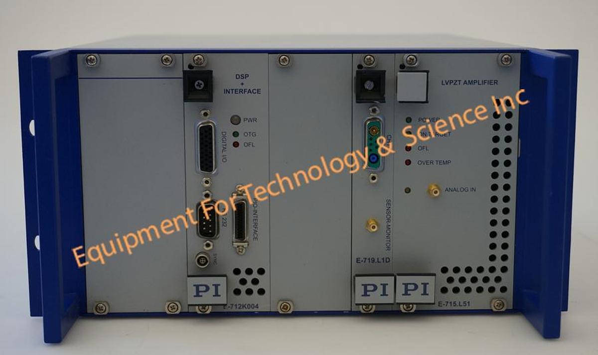 Used PI Physik E-712 digital piezo controller