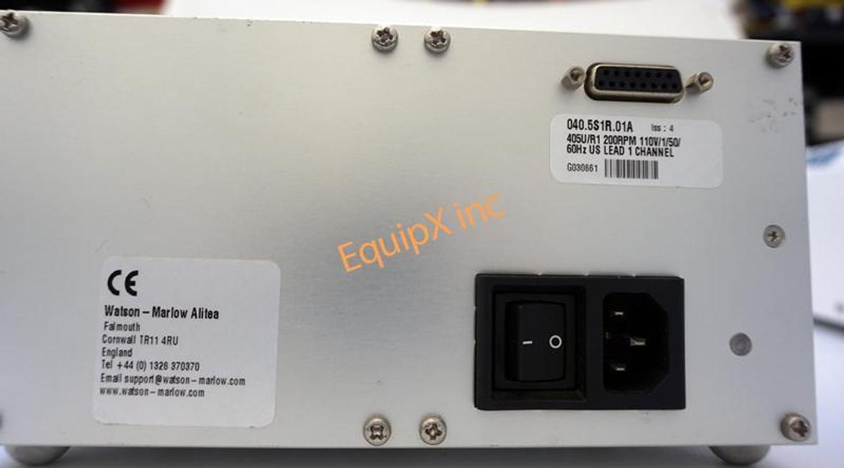 Used Watson Marlow 405U/R1 peristaltic pump