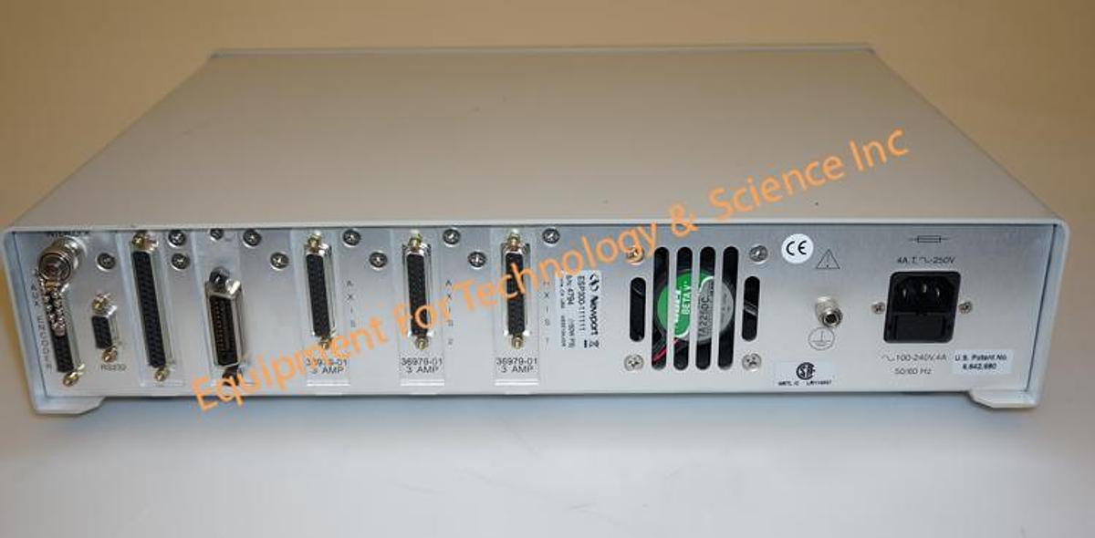 Used Newport ESP300-IIIIII motion controller-3 axis with IEEE