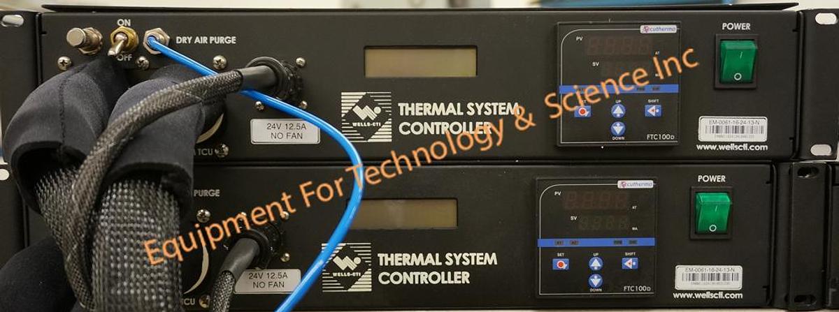 Used Qinex thermal forcing system with Wells CTI head
