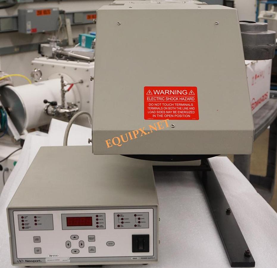 Used Newport 94062A SOL 2A, Class ABA solar simulator, 1000W, 6x6 collimated beam, Newport 69922 power supply (2007)