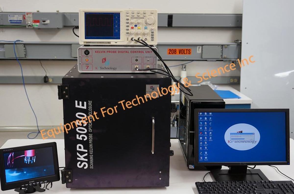 Used KP Technology SKP5050 scanning kelvin probe
