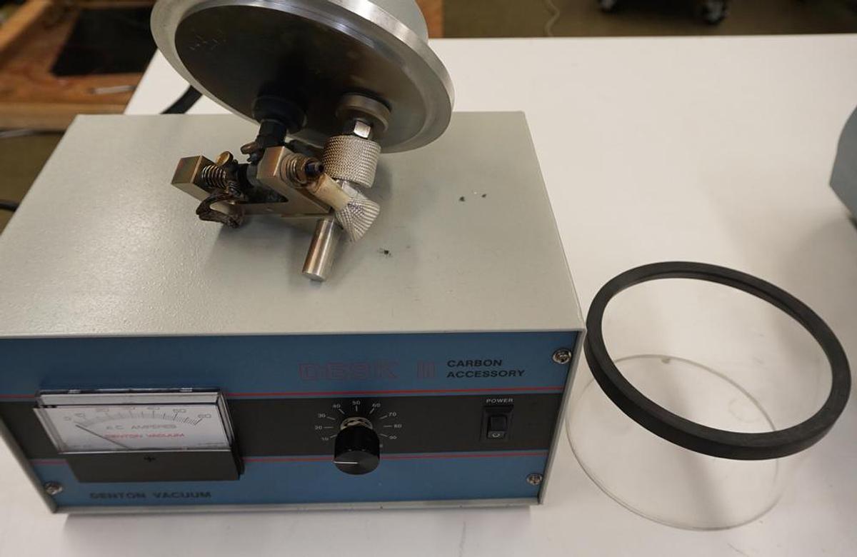 Used Denton DESK II Carbon Rod Evaporation Accessory