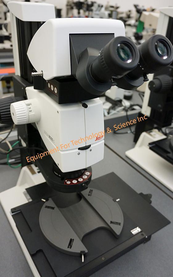 Used Leica M205C stereozoom microscope 20.5:1 zoom with Fusion optics
