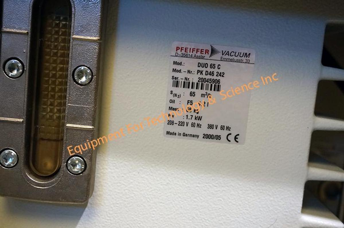 Used PlasmaFinish V55-G Microwave ashing system