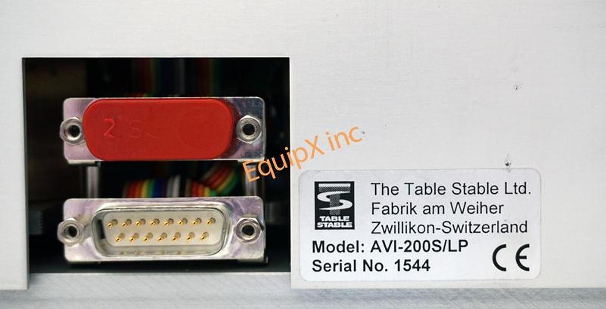 Used Herzan AVI-200S active isolation support