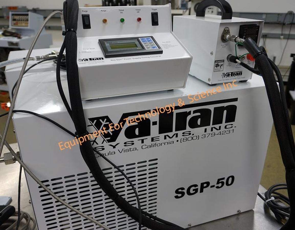 Used Va-Tran Systems Sno gun 2 with SGP-50 CO2 purifier system, Timer, and N2 heater/Ionizer
