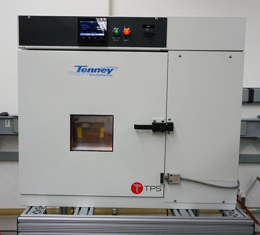 Used TPS Tenney TJR, -68 to 200C, Watlow F4T touch controller, Ethernet and USB Ports, 115v