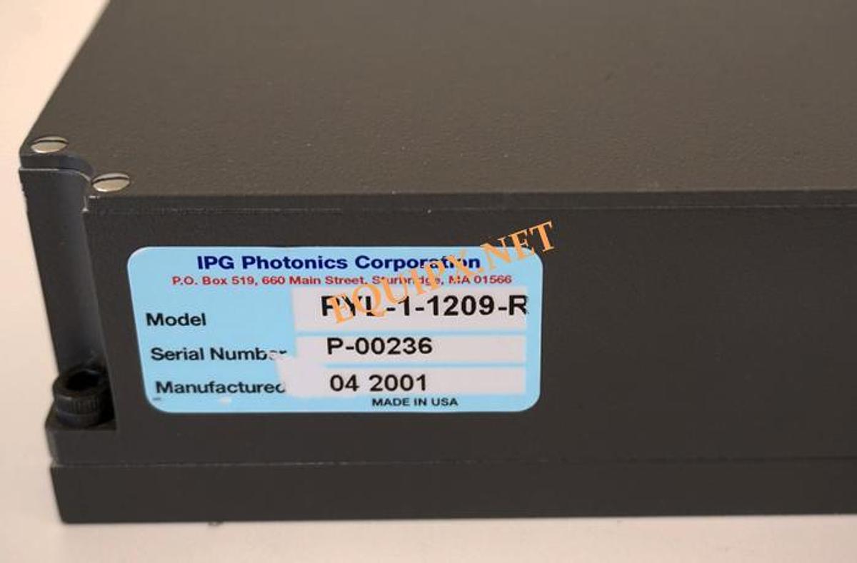 Used IPG Photonics PYL-1-1209-R CW Raman Laser with 1209nm output