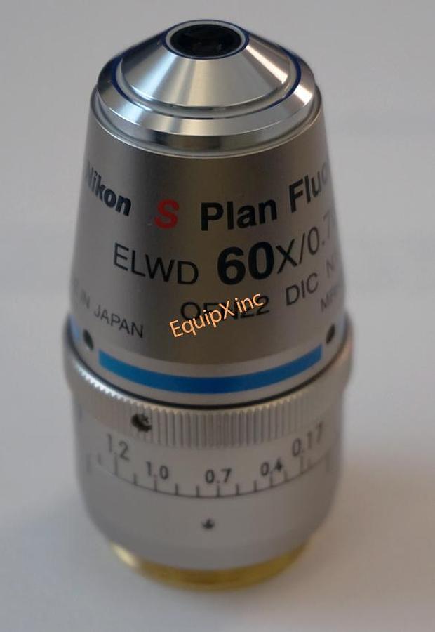 Used Nikon S Plan Fluor ELWD 60x /0.70 objective