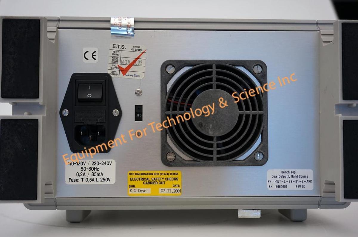 Used Highwave Optical HWT-L-BS-B1-2-APC Erbium doped ASE Laser 1560-1620nm