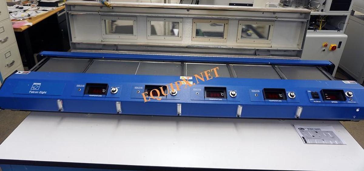 Used Sikama Falcon 8X4C solder reflow system- Rebuilt October 2022