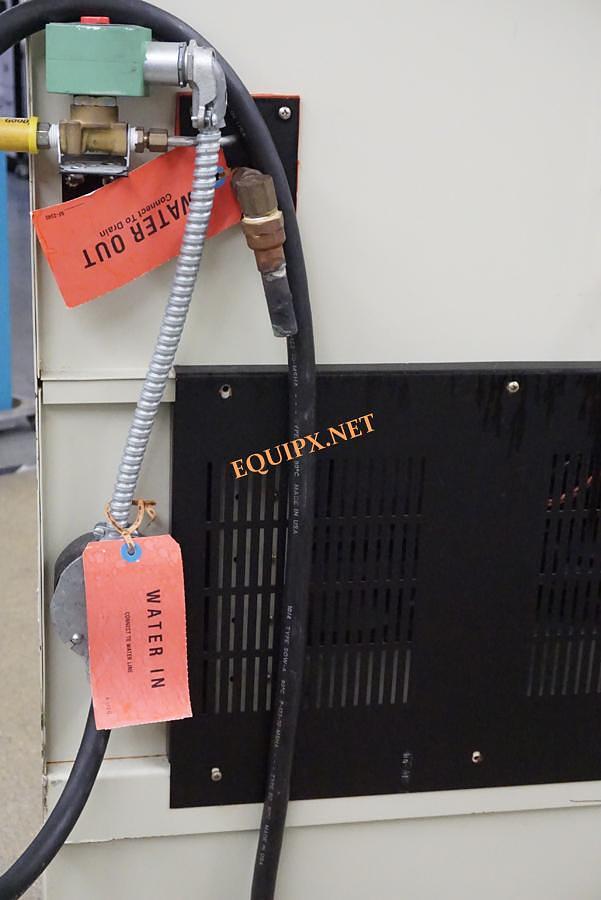 Used Blue M DCC206 forced air oven with HEPA filter, max temp 206C (482F), 208v 3 ph