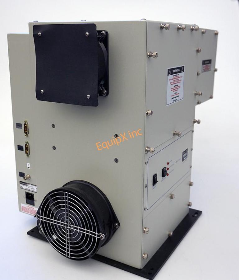 Used Newport 92514-1000 MUV arc lamp housing with 69920 power supply, 1000W Hg(Xe) lamp, cables