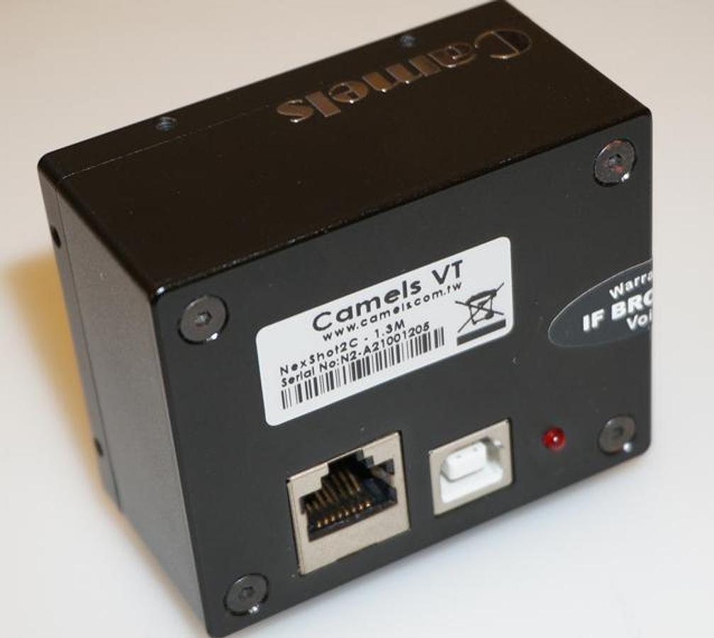 Used Camels NexShot 2C 1.3mp C-mount color camera