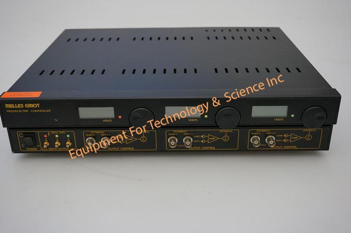 Used Melles Griot 17 PCW 001 3-Axis Piezo Controller