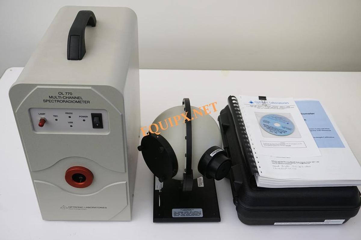 Used Optronic Laboratories (Gooch & Housego) OL770-LED VIS/NIR Multi Channel Spectroradiometer, 300-1100nm (2009)