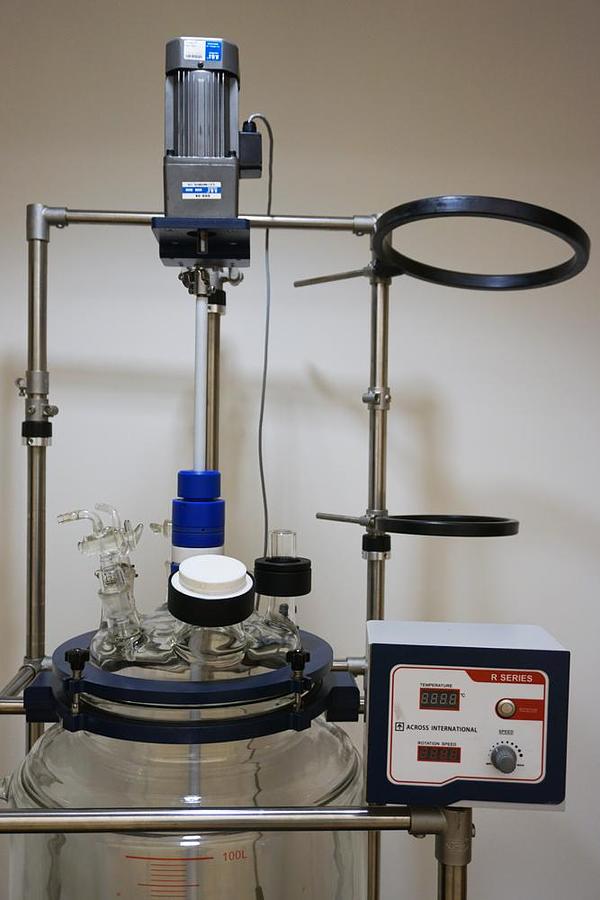Used Across Int'l 100 liter single jacketed reactor