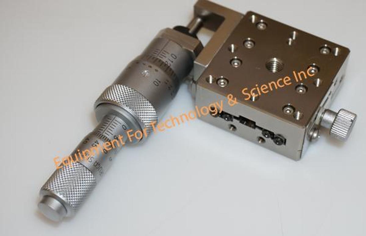 Used Suruga Seiki BS11-40D stainless single axis manual linear stage