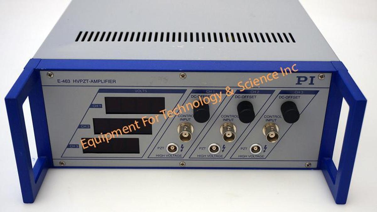 Used PI Physik E-463.00 HVPZT Amplifier, 1500V