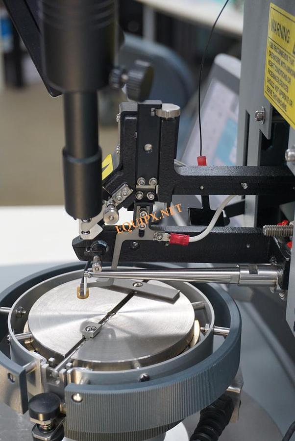 Used Micro Point Pro iBond 5000 Ball Bonder with heated workstage and Olympus stereozoom microscope