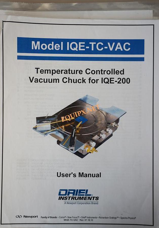 Used Newport Oriel IQE200 PV efficiency test system (2013) with extended range, 300-1800nm