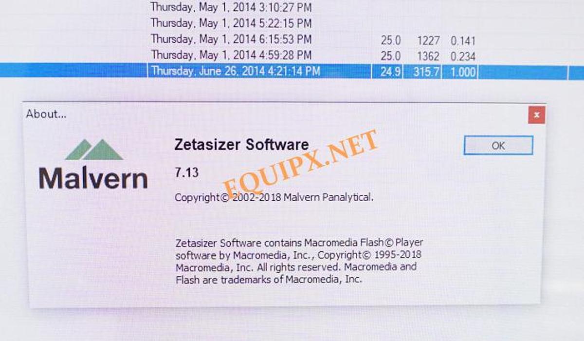 Used Malvern ZEN 2600 NANO Z for Zeta Potential with Dell all in One PC and software