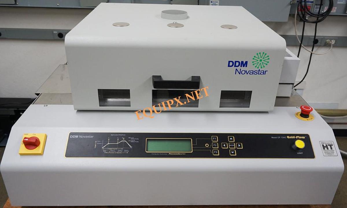Used DDM NOVASTAR GOLD FLOW MODEL GF-12-HC-HT ON METAL STAND max temp 350C