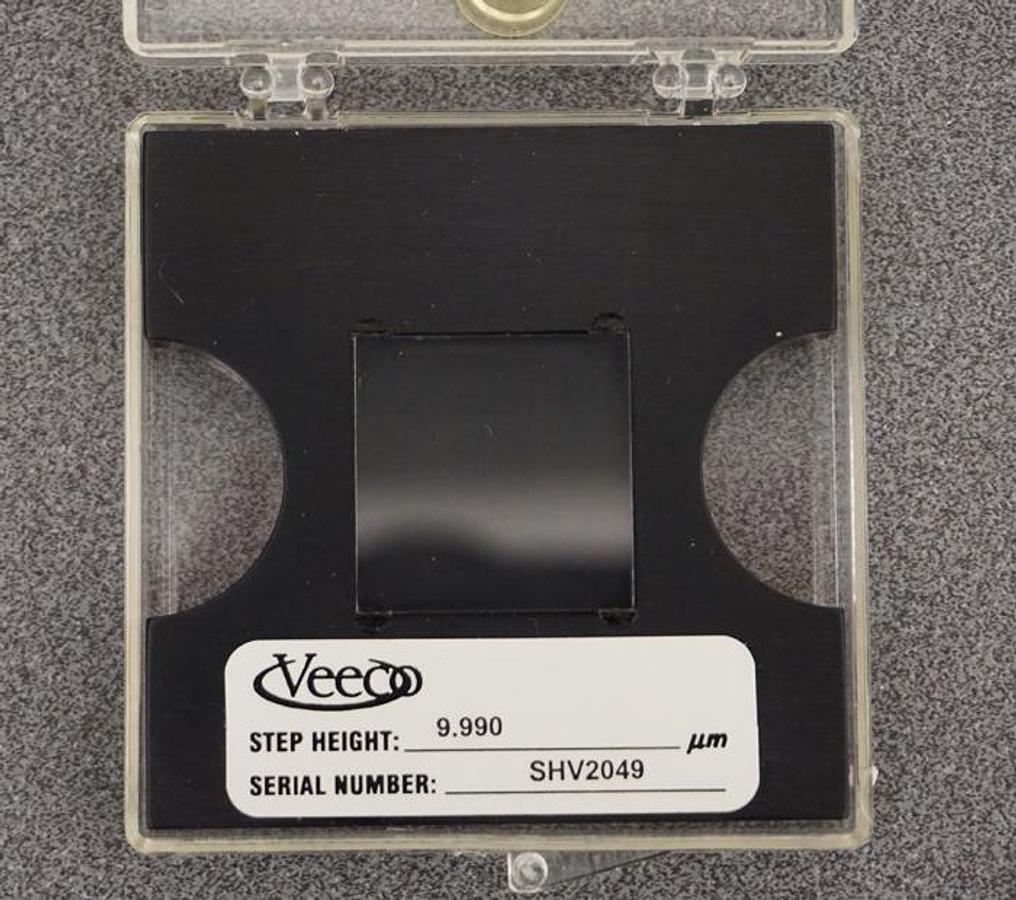Preowned Veeco Profiler Step Height Standard 9.990um