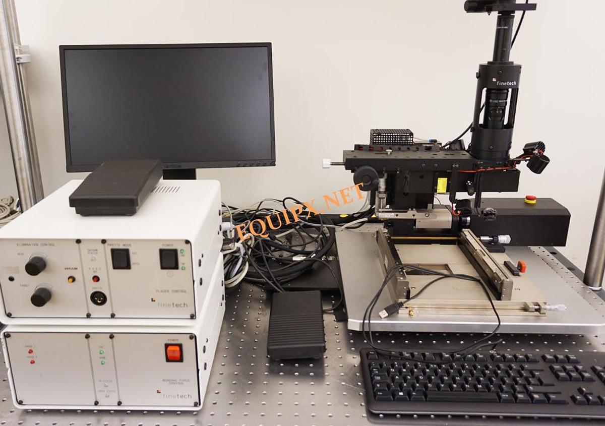 Used 2021 FINETECH PICO ma/rs Multi purpose bonder & High Density Rework station with motorized Z axis placement and 5um accuracy