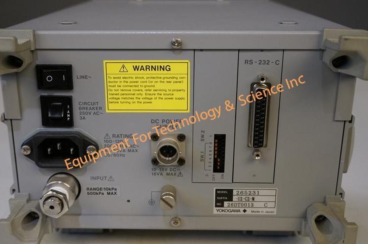 Used Yokogawa MT110 Manometer