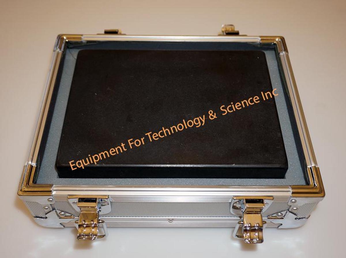 Used Canon aligner gap check tool with granite flat and case