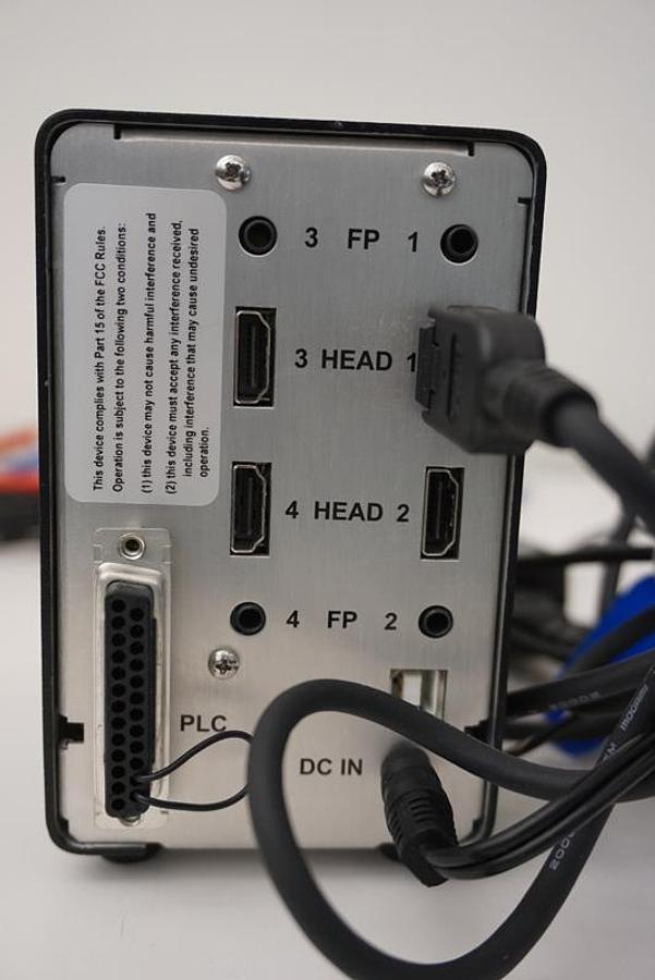 Preowned Excelitas OmniCure LX500-4 LED 4 Channel UV Curing System with 1 max head 365nm x55mm