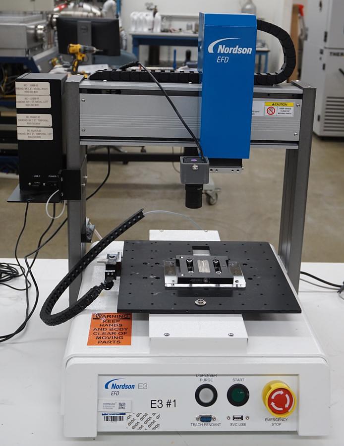Refurbished 2020 Nordson EFD E3 automated 3-axis Precision Fluid Dispensing System with Vision Camera