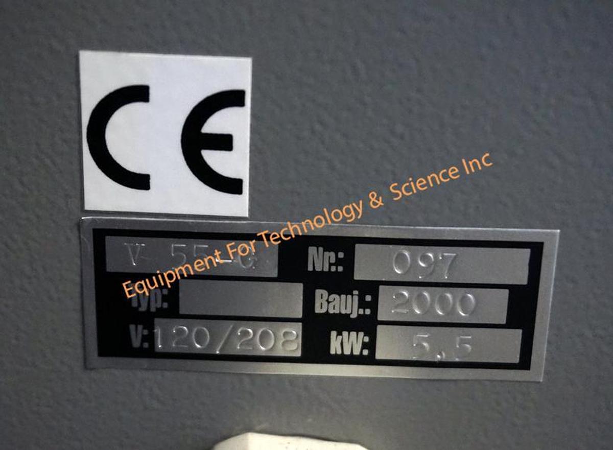 Used PlasmaFinish V55-G Microwave ashing system