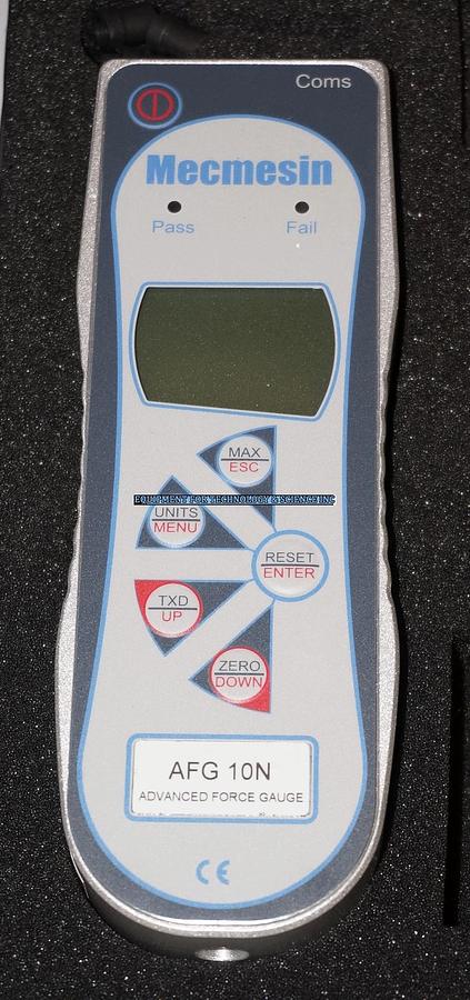 Used Mecmesin AFG 10N Digital Force Gauge