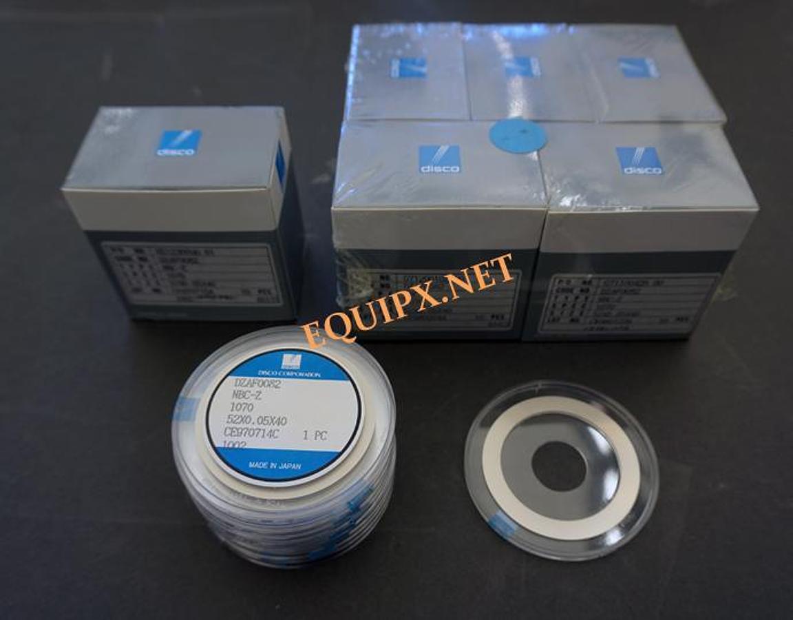 Used Disco NBC-Z dicing blades, 52x0.05x40