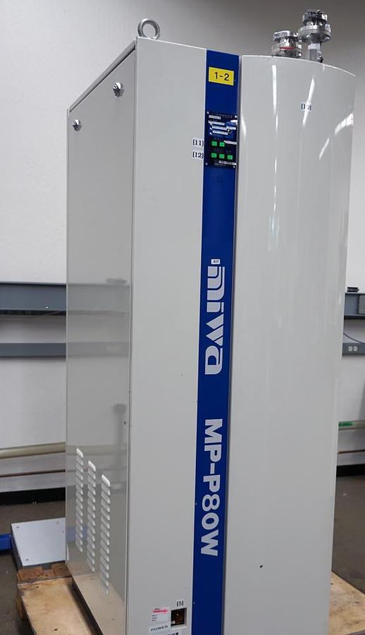 Used MIWA vacuum glovebox with purifier - Lithium battery research
