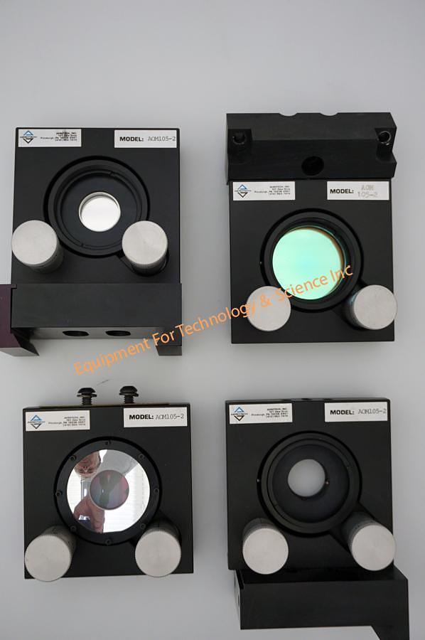 Used Aerotech AOM105-2 2-axis gimbal for optical lens