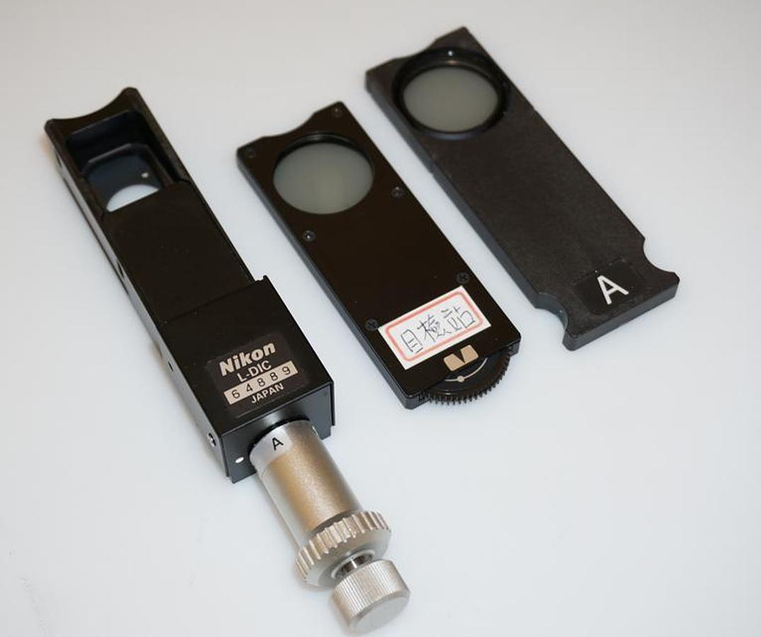Used Nikon DIC (Nomarski) kit for Eclipse L150 microscope