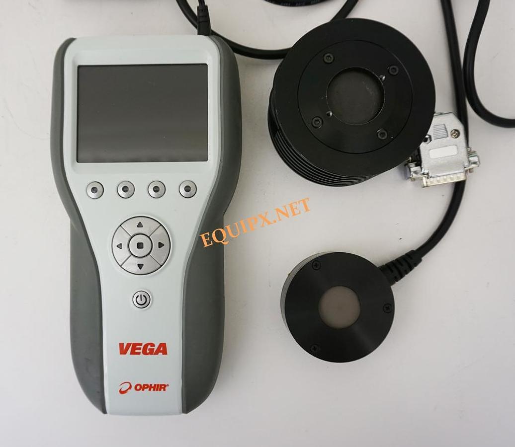 Used Ophir VEGA laser power meter with 2 sensors: L30A-SH-V1 and PE25BF-C ROHS