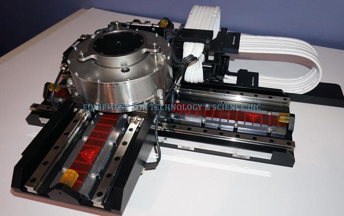 Used ETEL XY stage with Linear Motors 370mm x 360mm travel