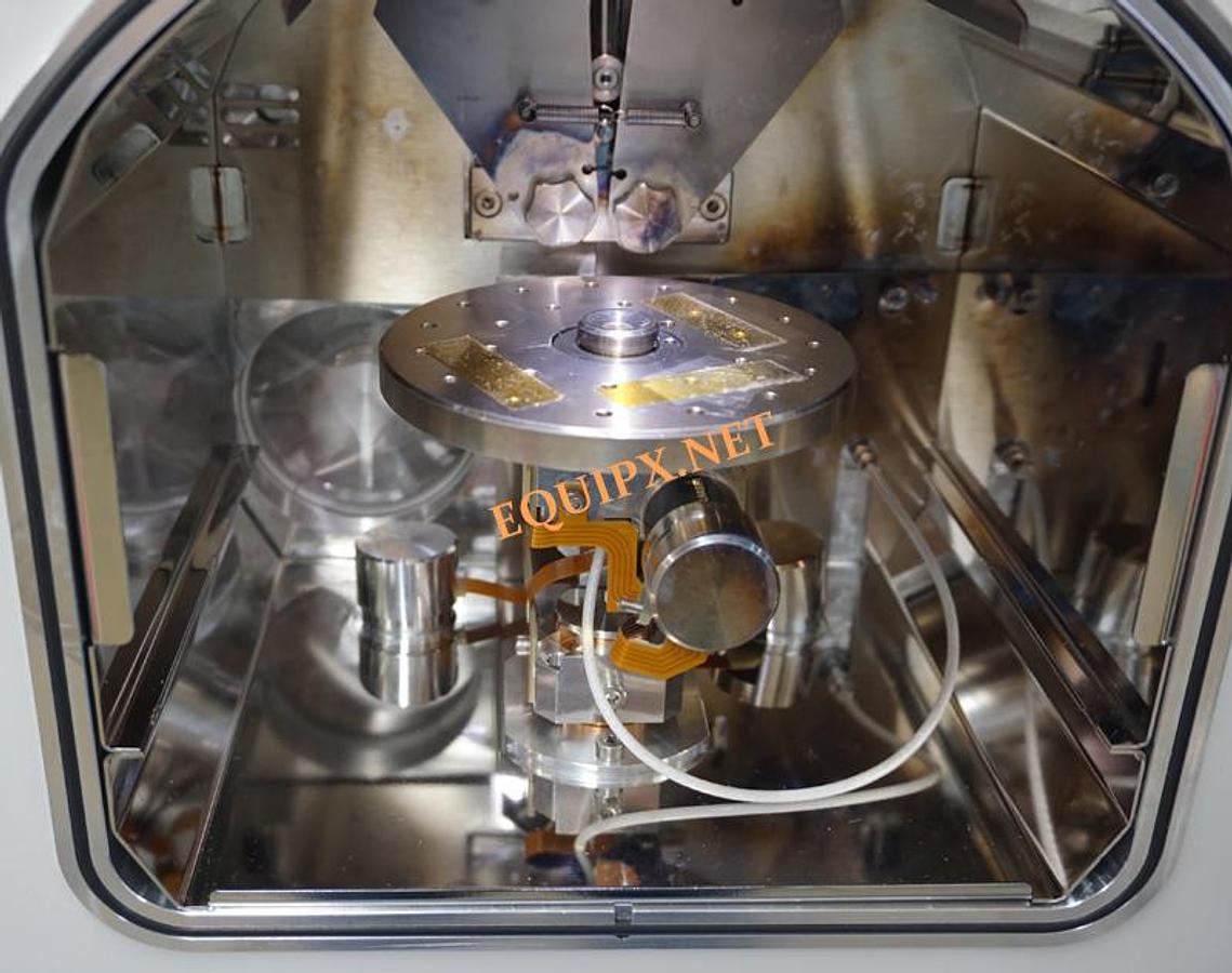 Used 2021 LEICA EM ACE600 sputter coater with carbon filament holder and 3 axis motorized stage with planetary drive