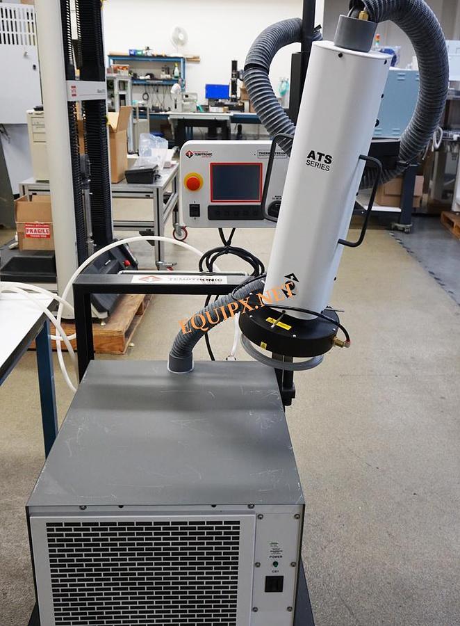 Used Intest thermal (Temptronics) ATS625 temperature forcing system with air dryer. Temperature range -60 to +225C