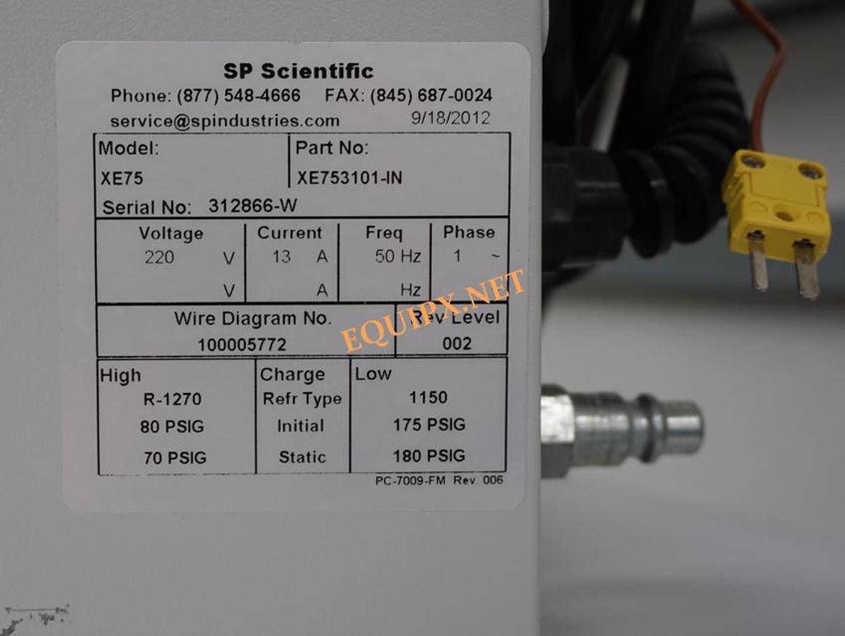 Used SP FTS Systems Airjet XE75