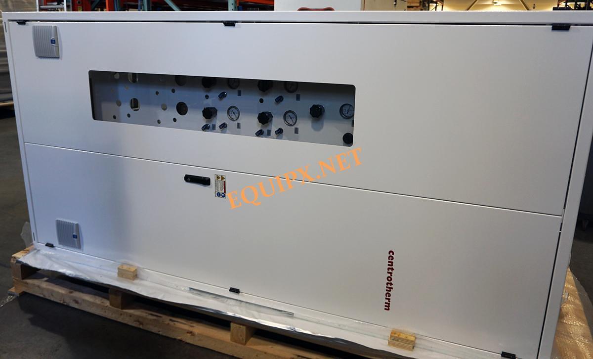 Used Centrotherm Photovoltaics diffusion oxidation furnace with 2 oxidation tubes NEW STILL IN ORIGINAL CRATES