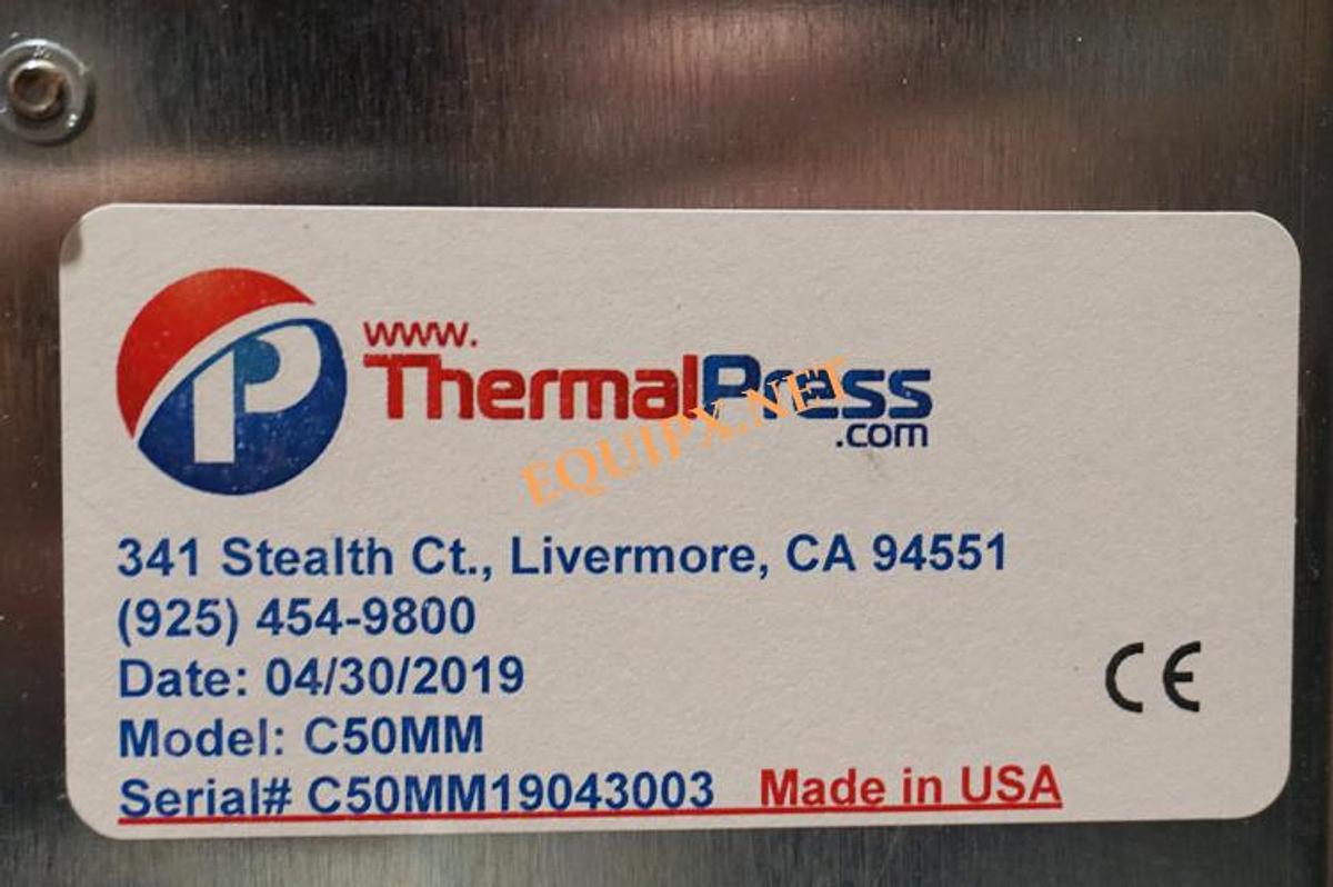 Used Thermal Press C50MM with open C frame construction